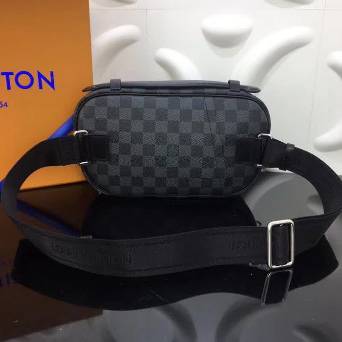 路易威登LV頂級原單 N41289 Damier Ebène帆布 Ambler 腰包 YDH2322